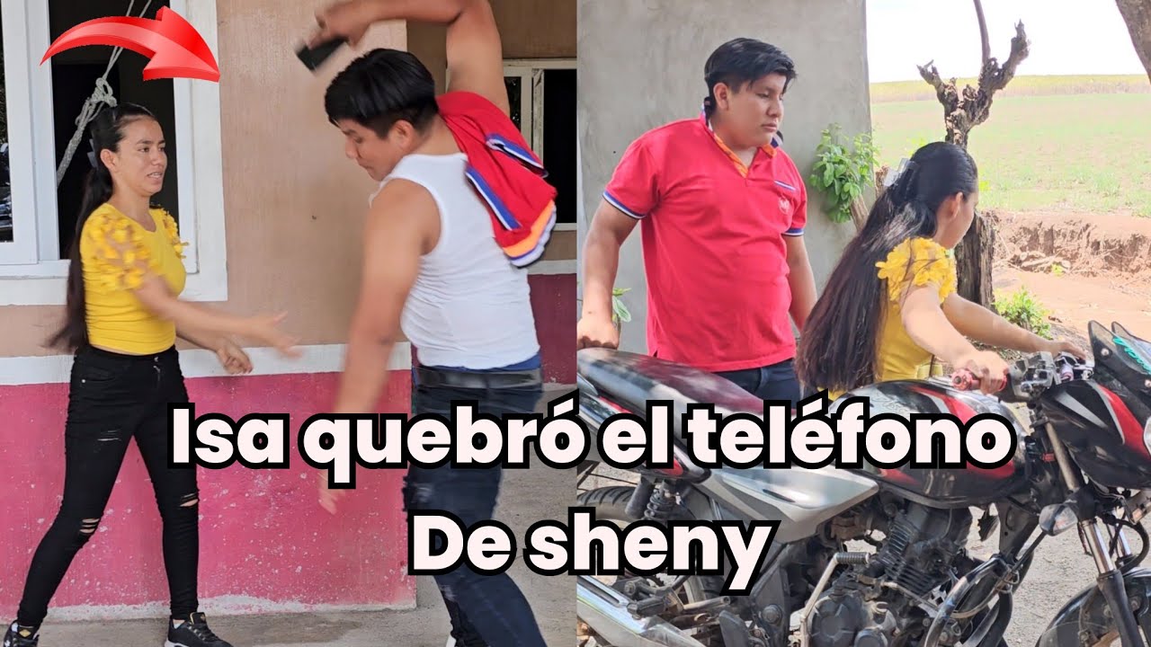 Urgente Isaias HIZO PEDAZOS el TELÉFONO de SHENY se puso a LLORAR:🤬 Se fue de la CASA😭