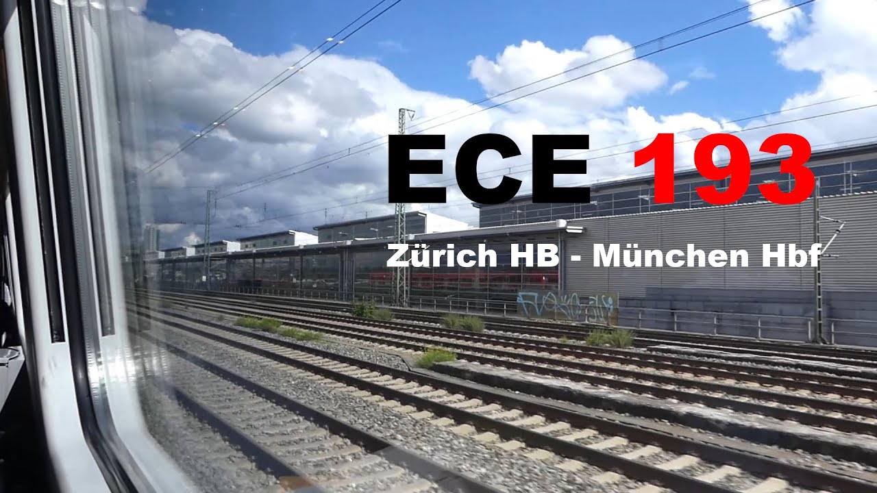 ECE 193 Mitfahrt Zürich HB - München Hbf | ETR 610