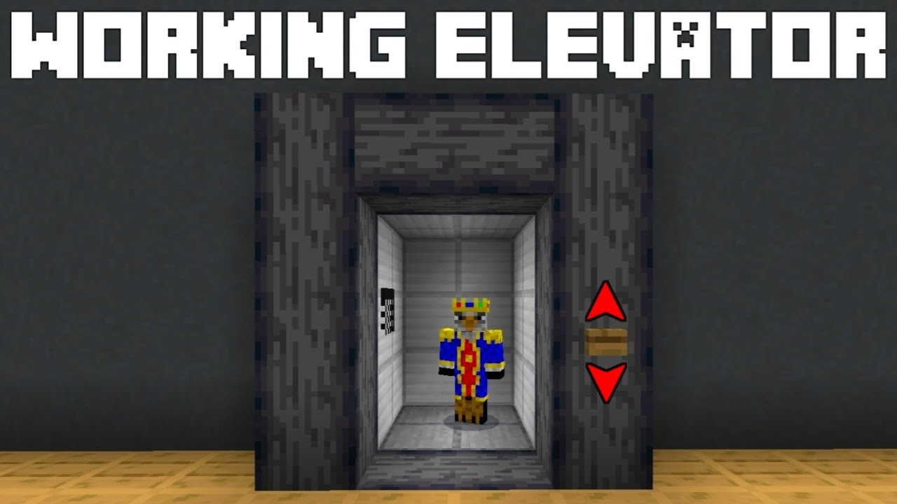 🦅 Minecraft Bedrock 1.20: Working Elevator Tutorial!