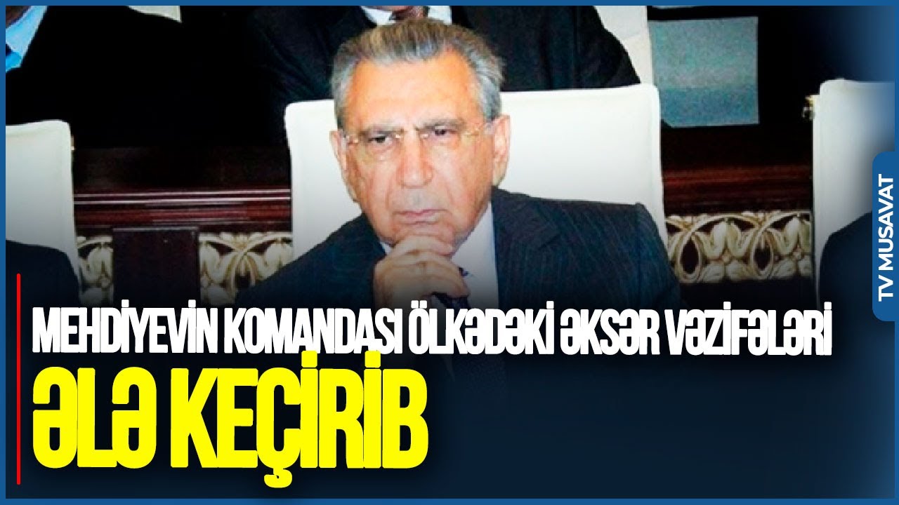 Mehdiyevin komandası əksər VƏZİFƏLƏRİ ƏLƏ KEÇİRİB: Xalqa o qədər zərər VURULUB ki.. - Əli Mustafa