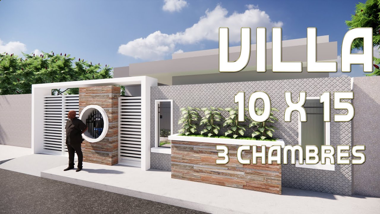 Villa de 150m&sup2; I 10m x 15m I sis &agrave; Dakar S&eacute;n&eacute;gal  #Dakar #Senegal #maison #150m&sup2;