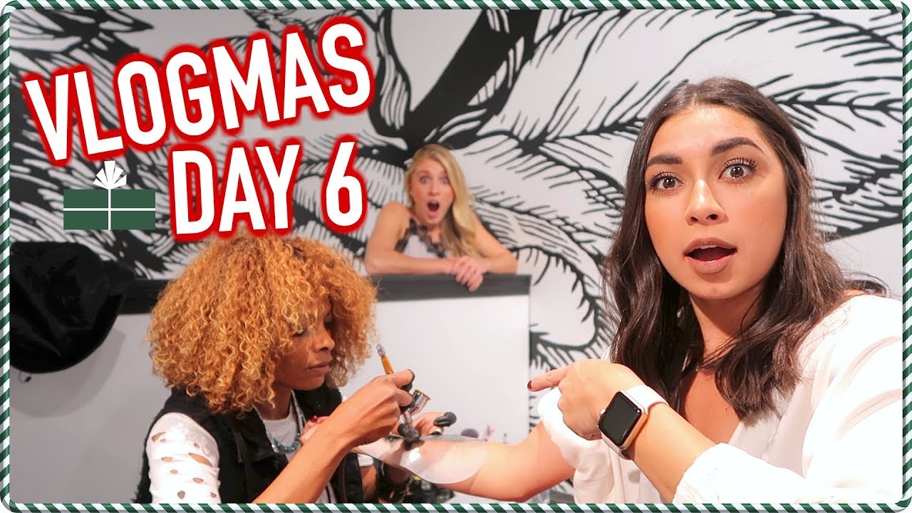I Got a Tattoo...VLOGMAS DAY 6