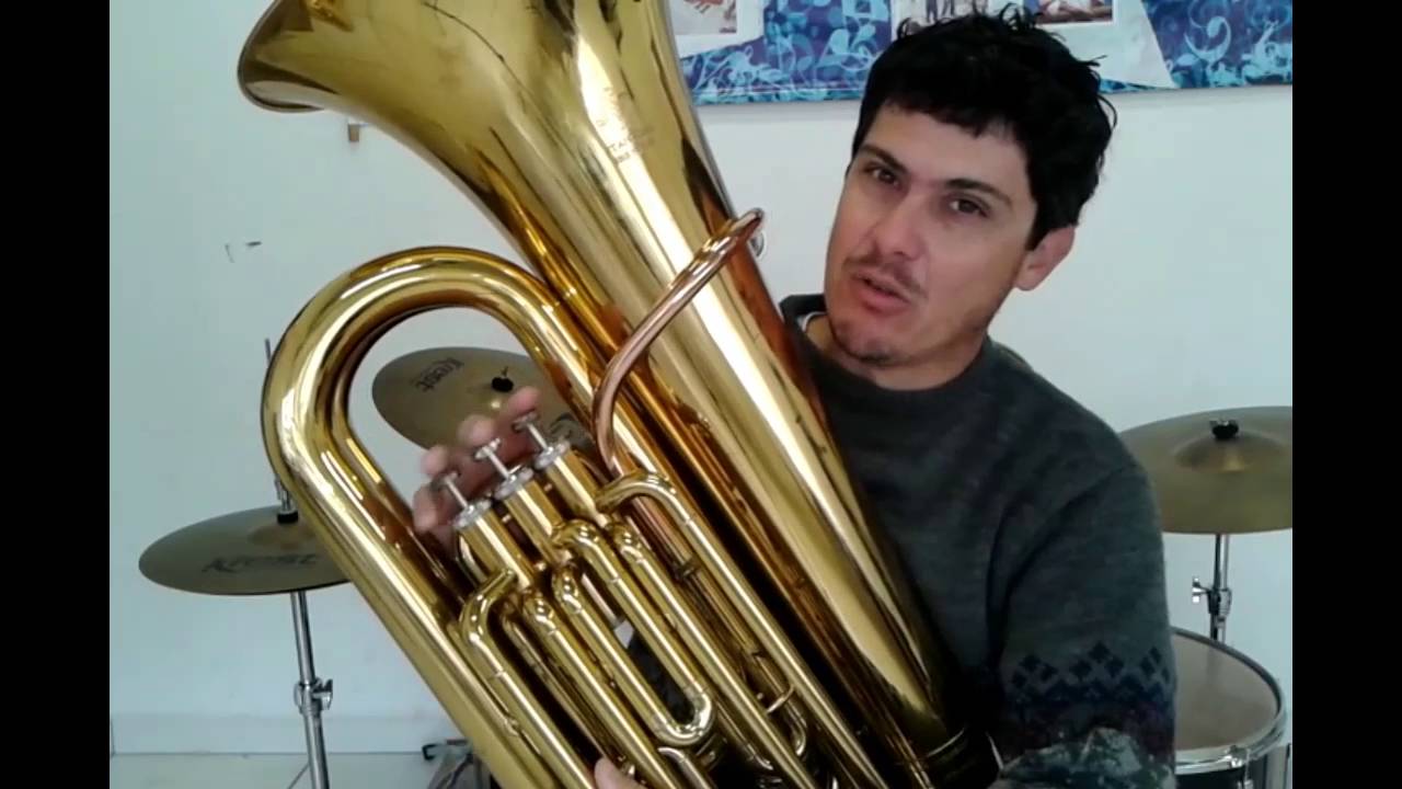Tuba Si Bemol - aula 1 - as primeiras notas