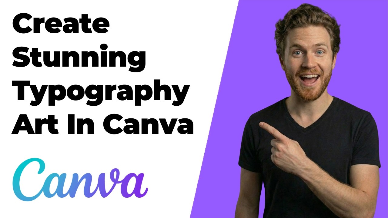 How To Create Stunning Typography Art In Canva (2026 Easy Guide)