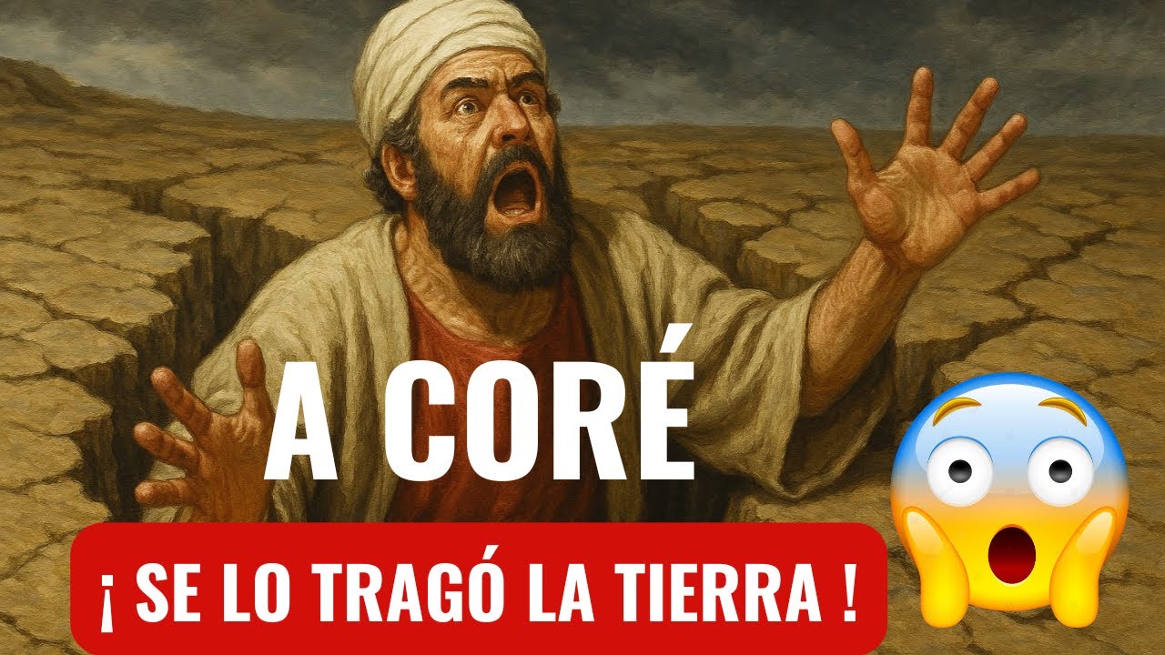 💥La REBELIÓN de CORÉ, Datan y Abiram, contra MOISÉS: El CASTIGO DIVINO que conmocionó ISRAEL🟢