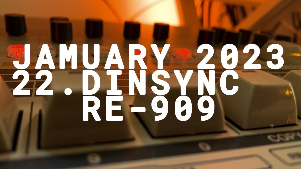 #jamuary2023 (22) Re-909 & Eventide Orville, the power of FX