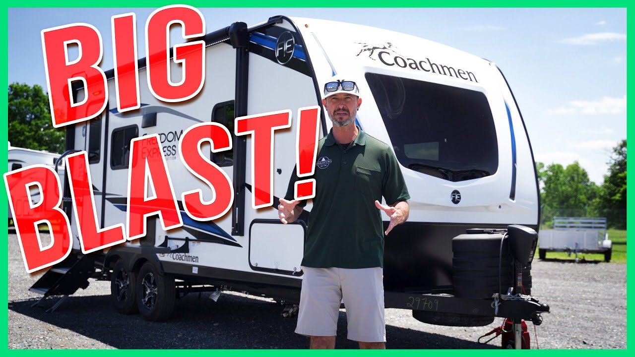 BIG Blast! 2024 Coachmen Freedom Express 192RBS Travel Trailer Tour | Beckley's RVs