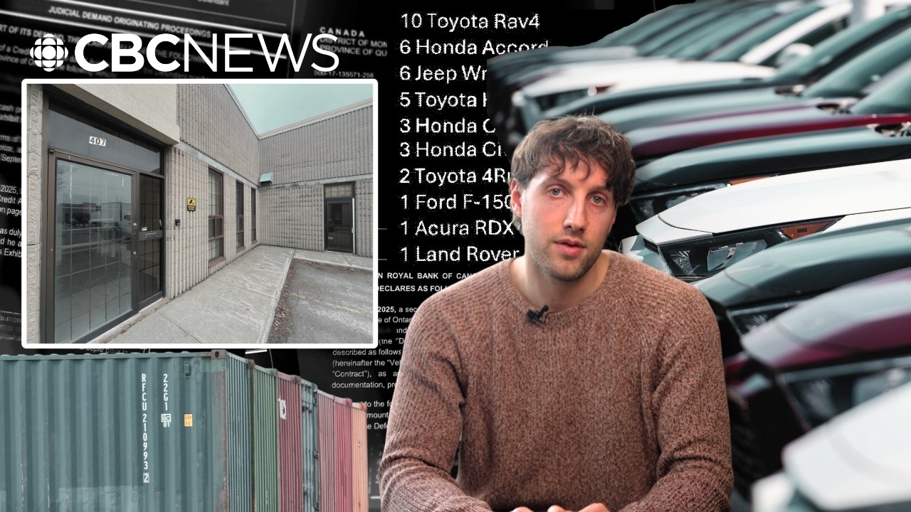 Car exporters that shipped stolen cars abroad tracked down by CBC investigation