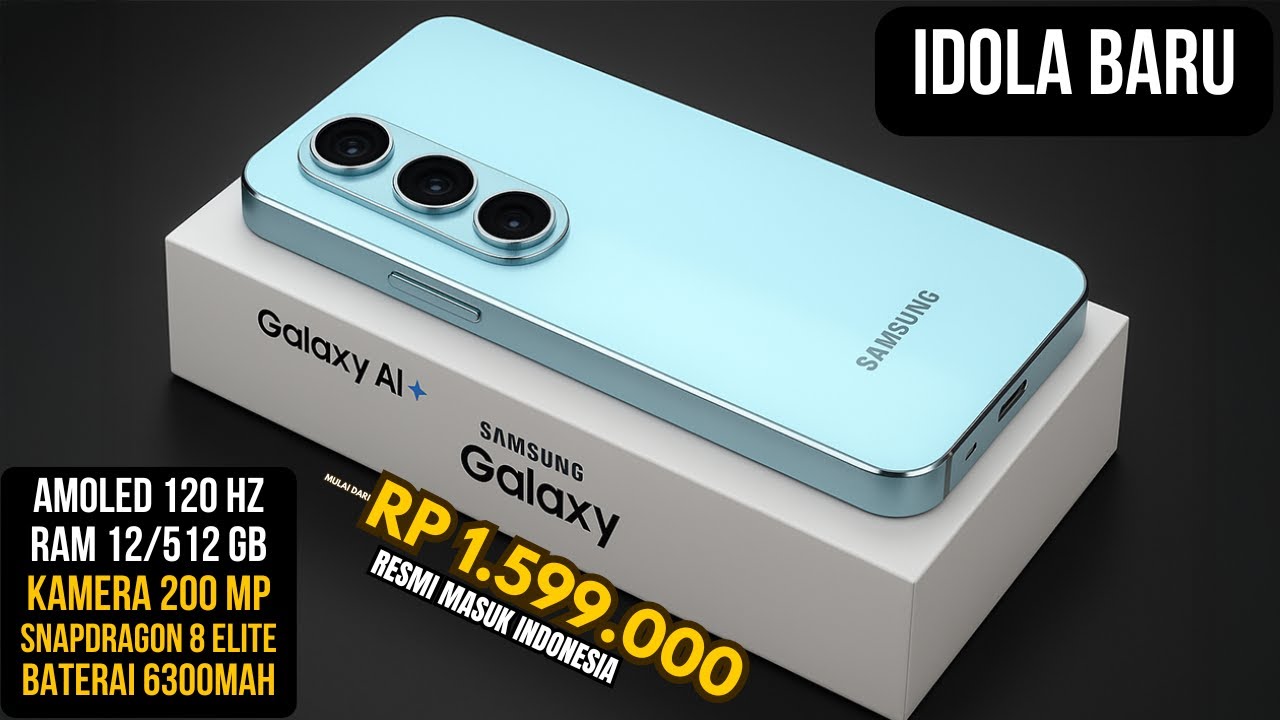 BARU SAJA DIRILIS !! RAM 12/512 GB, 6300mAh - HP SAMSUNG TERBARU PERTENGAHAN 2025