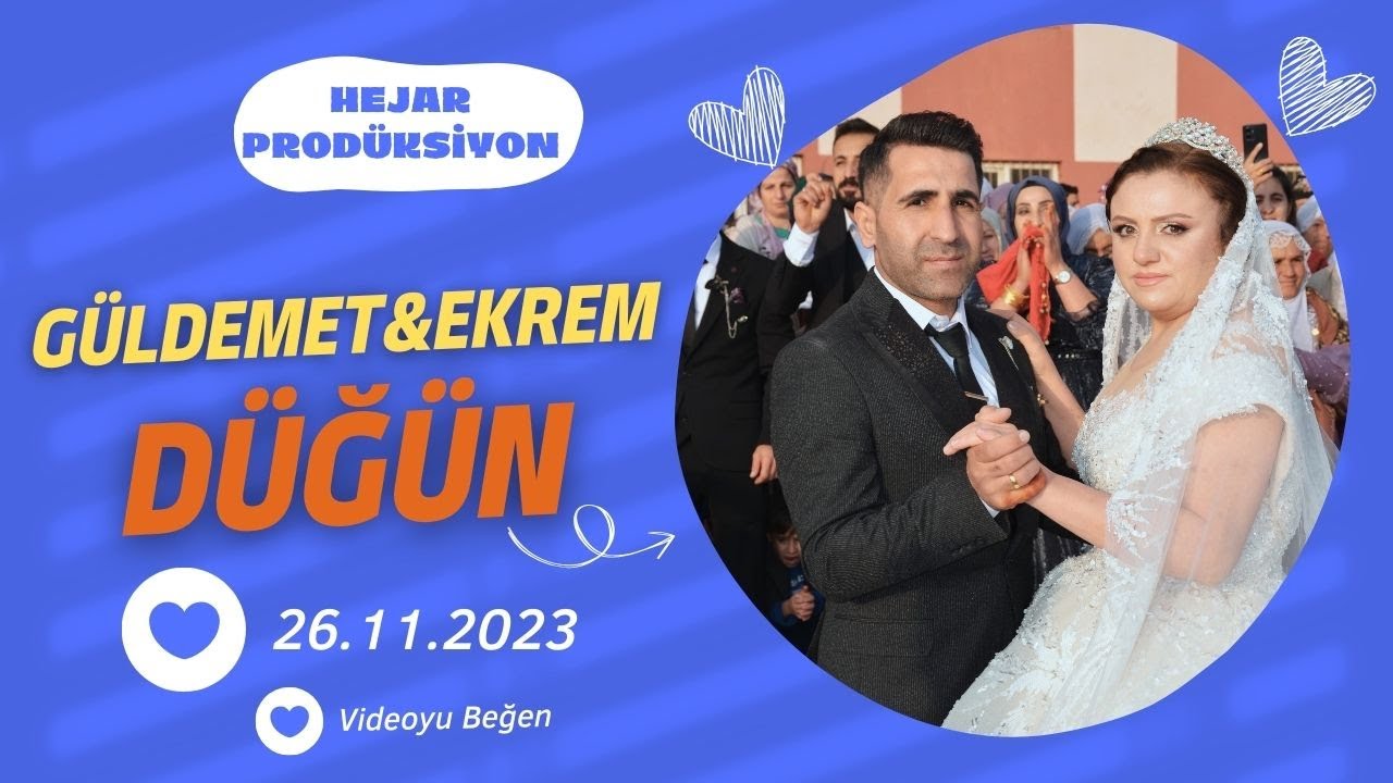GÜLDEMET&EKREM DÜĞÜN #hejarprodüksiyon 26 KASIM 2023
