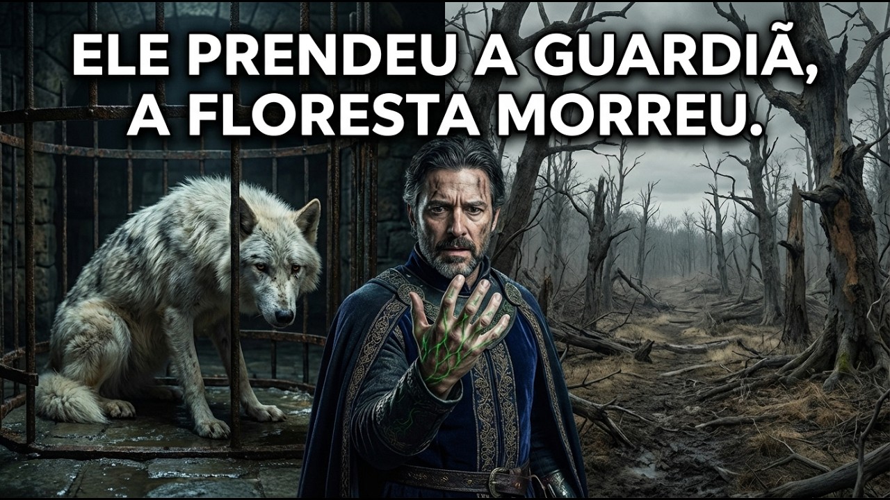 O Alfa Rei Prendeu a Ômega Branca em Uma Jaula — Sem Saber Que Ela Era a Guardiã da Floresta...