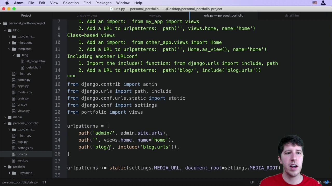 Django 3 Tutorial | Site 2 | Detail Page