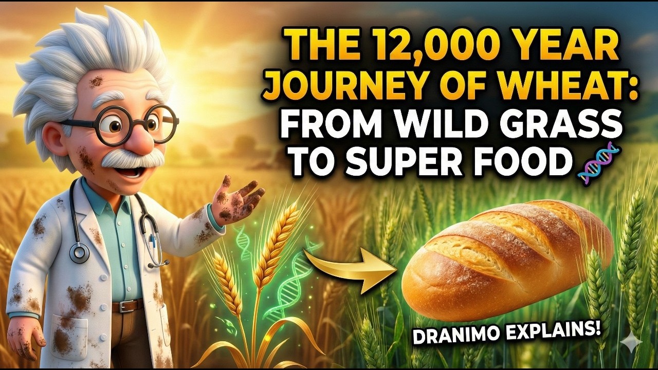 The 12,000 Year Journey of Wheat: From Wild Grass to Super Food 🧬