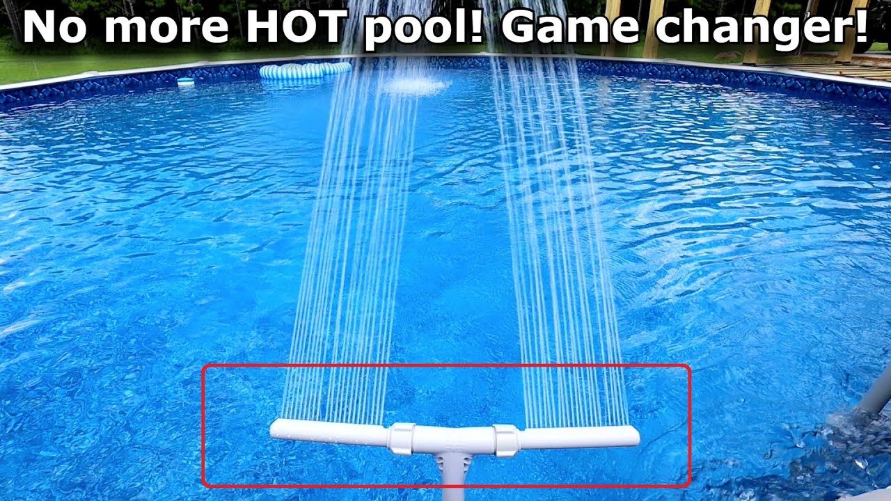 This POOL cooler works! No more hot pool. #818