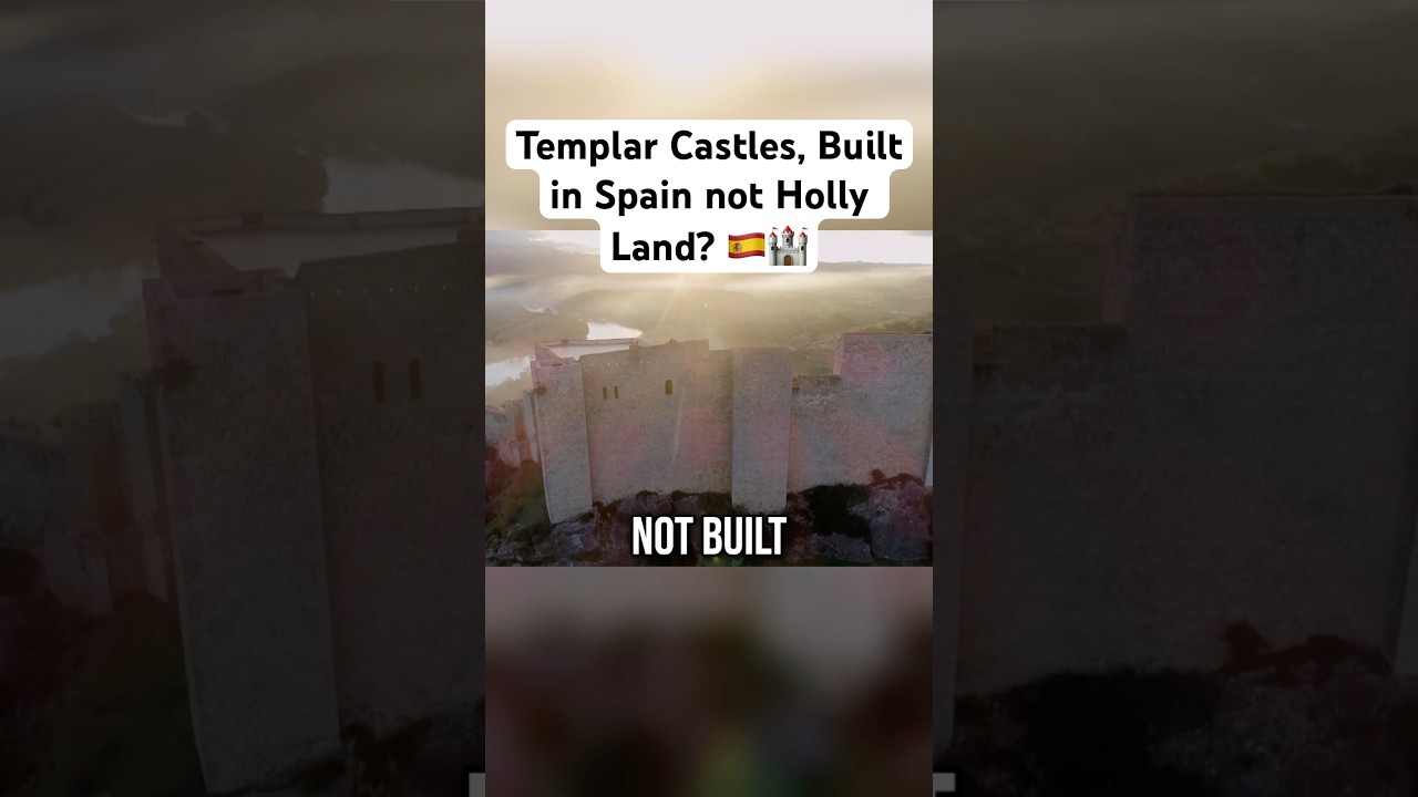 Тамплиерские замки: где они построены? 🏰🇪🇸🇵🇹 