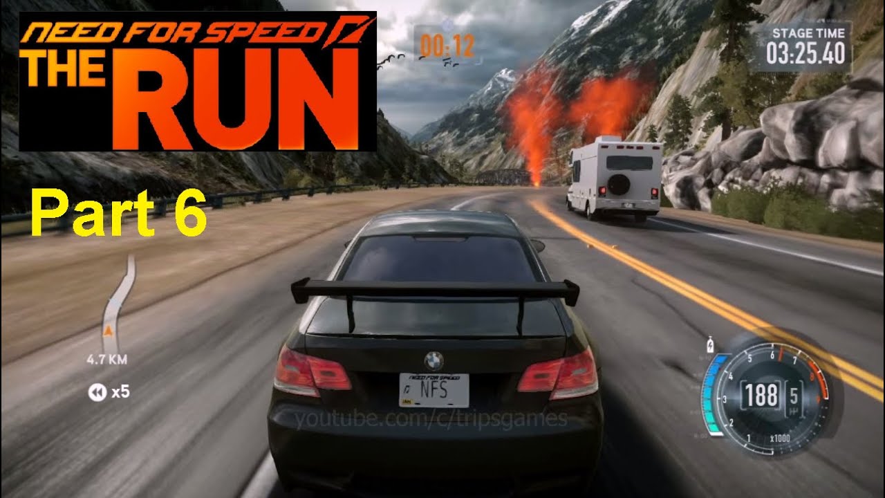 Need For Speed The Run Gameplay PC Part 6 - El Portal Road | Yosemite National Park | No Commentary