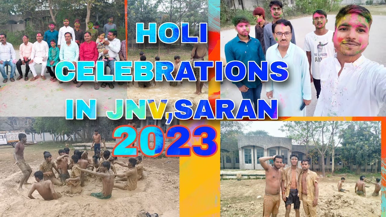 Holi celebration in jawahar navodaya vidyalaya,deoti,saran 2023 #firstvlog #navodaya  #jnvsaran