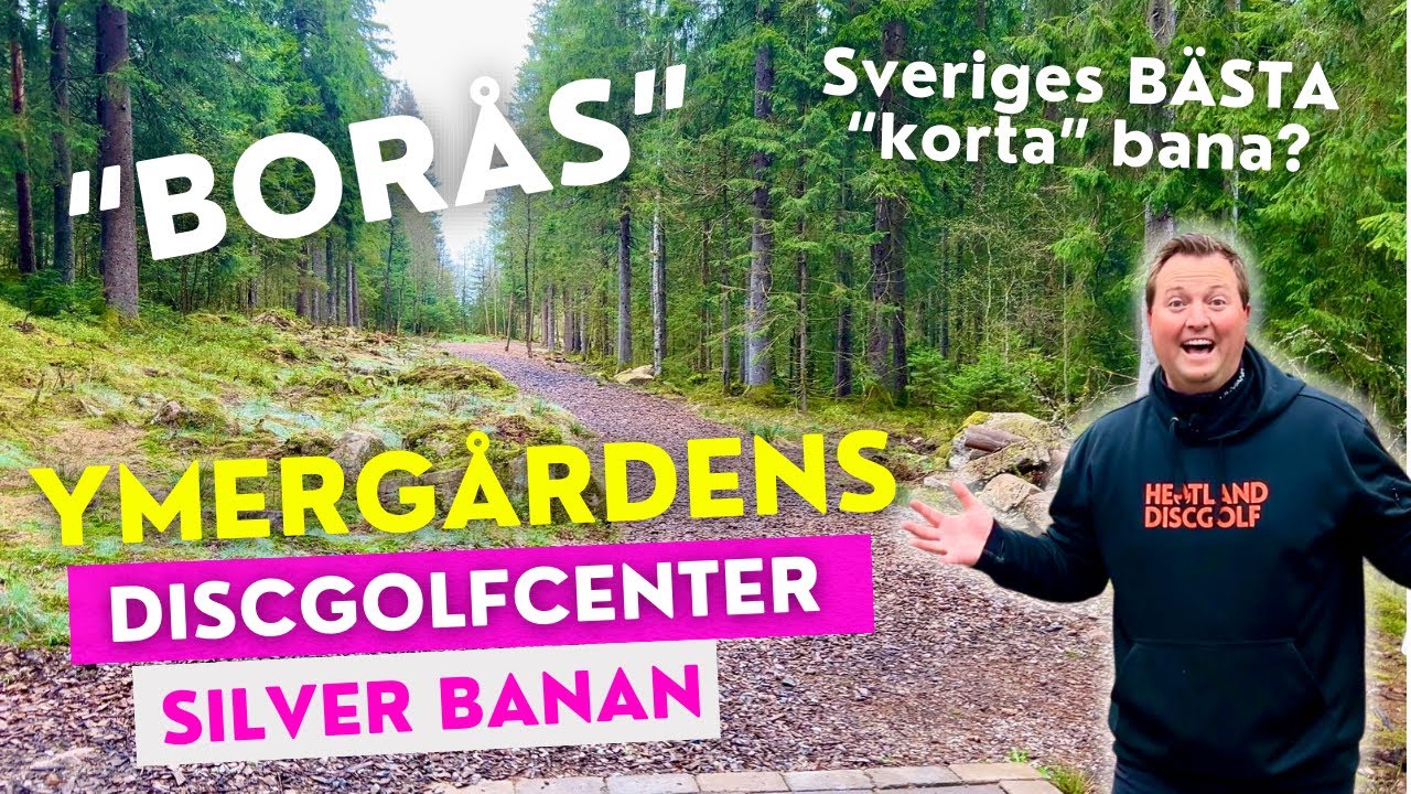 Ymergårdens Discgolfcenter (SILVER banan) i Borås! - 1000+ ratat på Sveriges Bästa ”korta” bana?