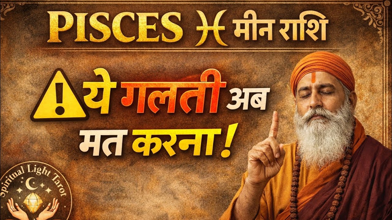 Pisces ♓️ ( मीन राशि ) ⚠️ ये गलती अब मत करना!”
