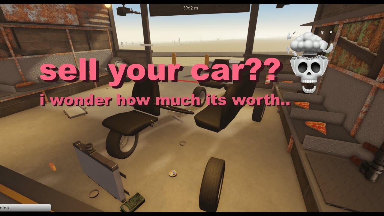 HOW TO SELL YOUR CAR IN | a dusty trip | ROBLOX
