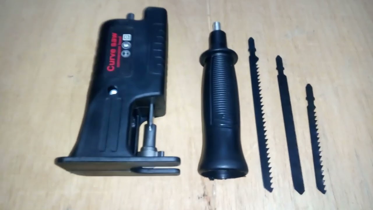 Portable jigsaw attachment for drill machine