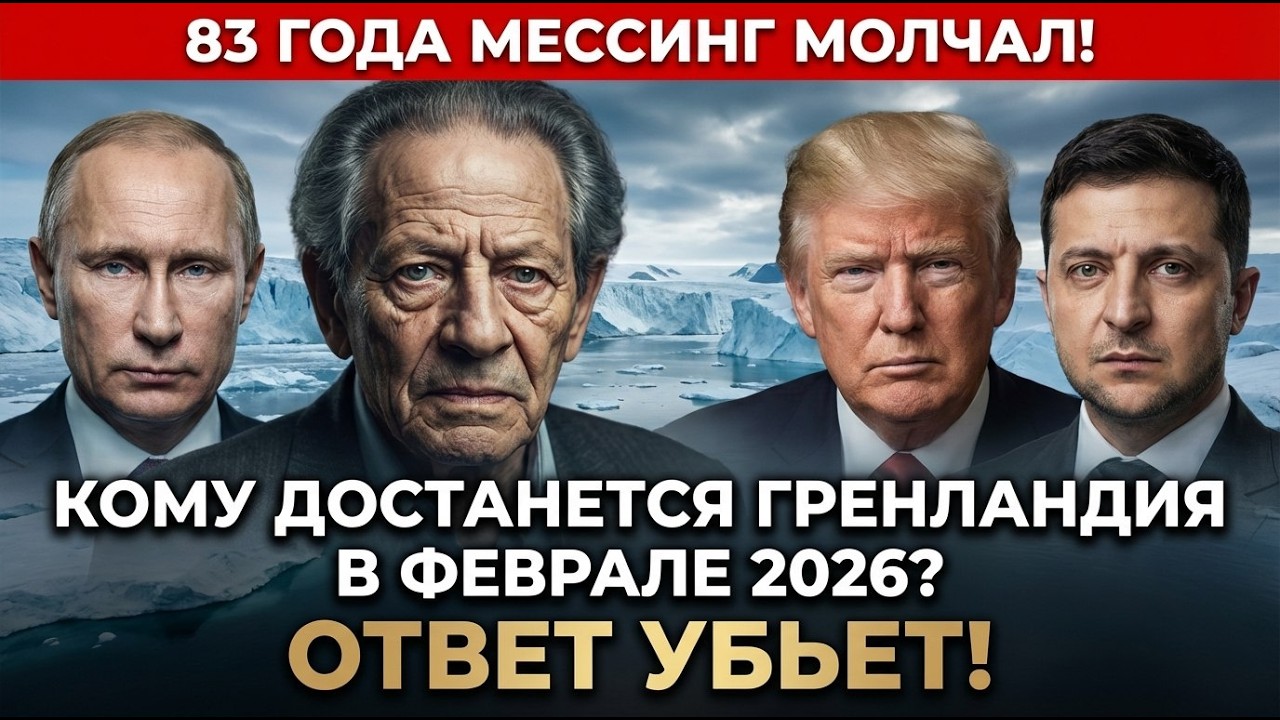 Февраль 2026 — дата икс: Почему Мессинг назвал ИМЕННО этот день для ОТКРЫТИЯ белого острова