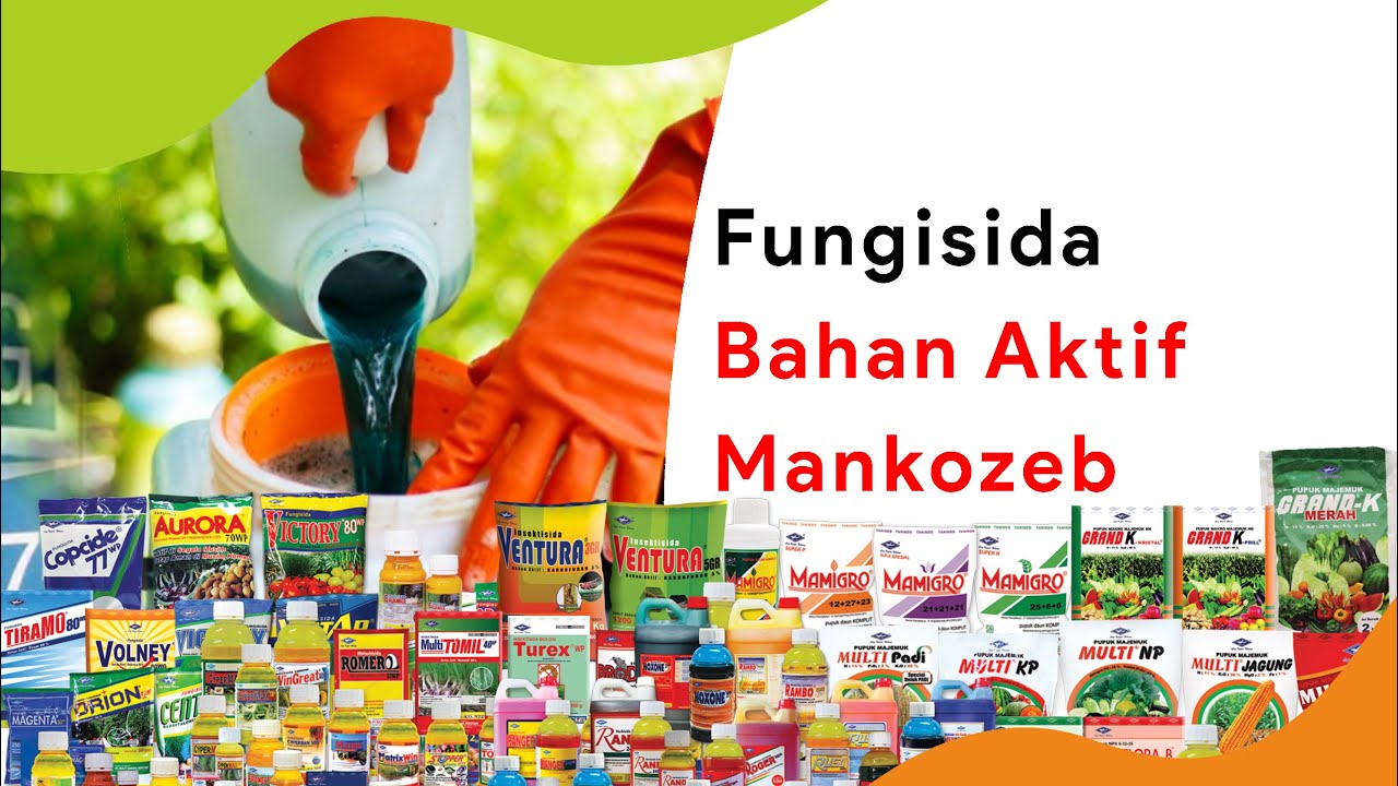 7 Fungisida Berbahan Aktif Mankozeb Terlaris