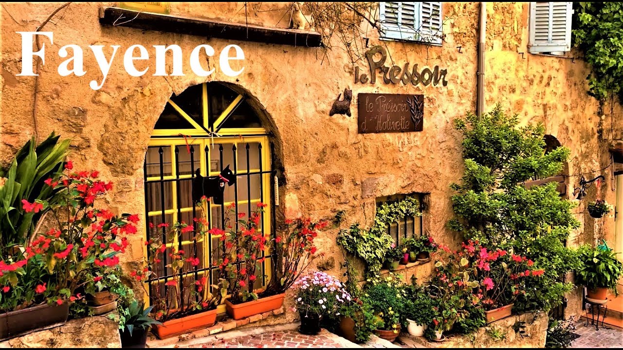 FAYENCE🌞Var🌳 Provence-Alpes-Côte d'Azur - Visite des villages de France