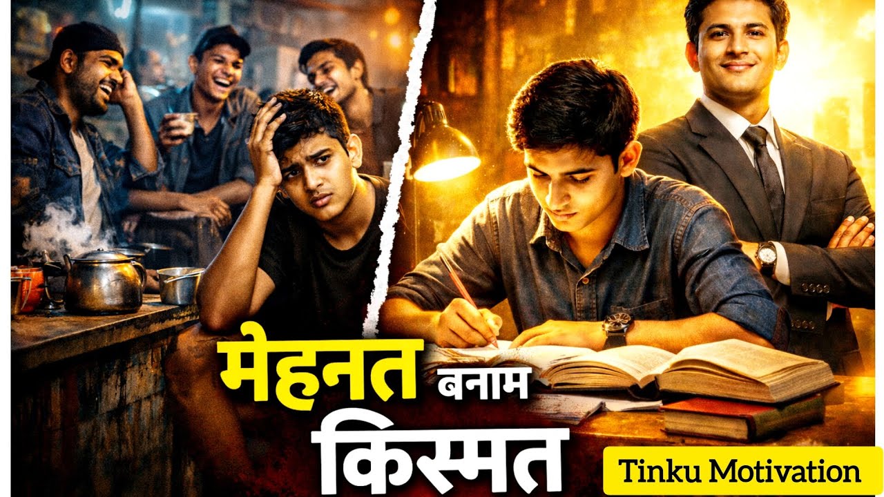 मेहनत बनाम किस्मत | Life Changing Motivational Story in Hindi 