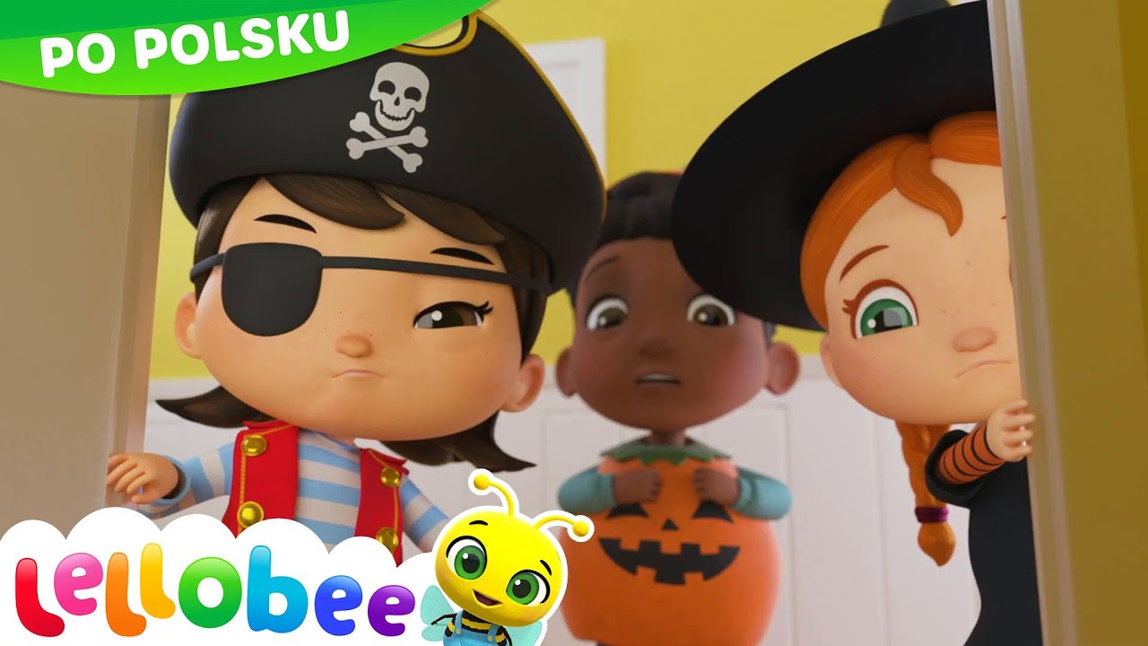 Tu nie ma potwor&oacute;w | Piosenki dla dzieci na HALLOWEEN po polsku | Lellobee