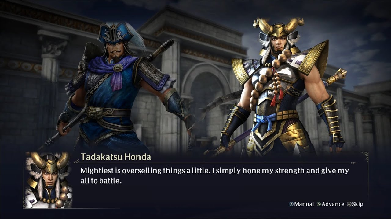 Warriors Orochi 4 - Camp Lines - Tadakatsu Honda