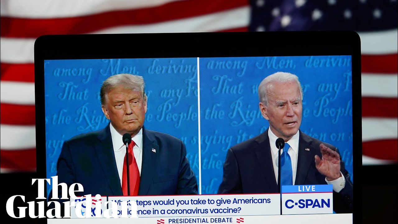 Donald Trump and Joe Biden face off in the final presidential debate &ndash; watch live