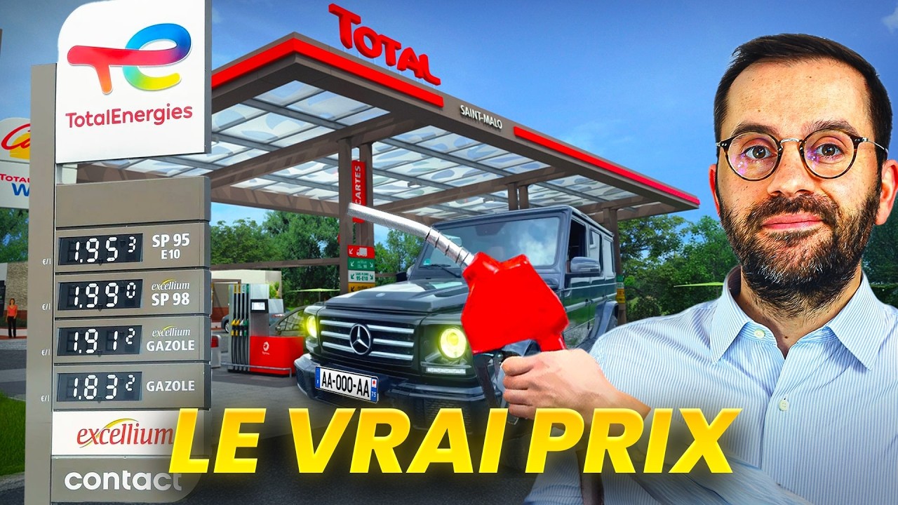 Combien votre plein d'essence rapporte (vraiment) à Total