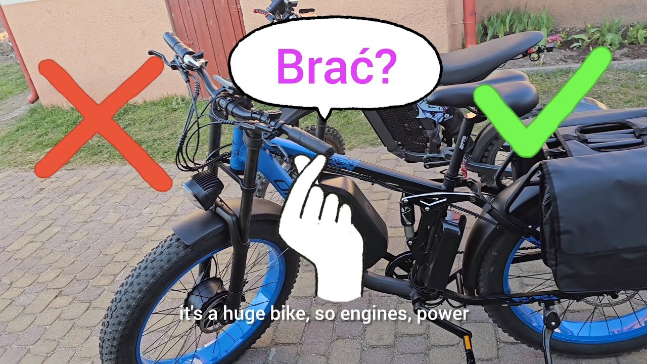 Orzeł K17 czy się opłaca? #rower elektryczny #2X1000W #fatbike