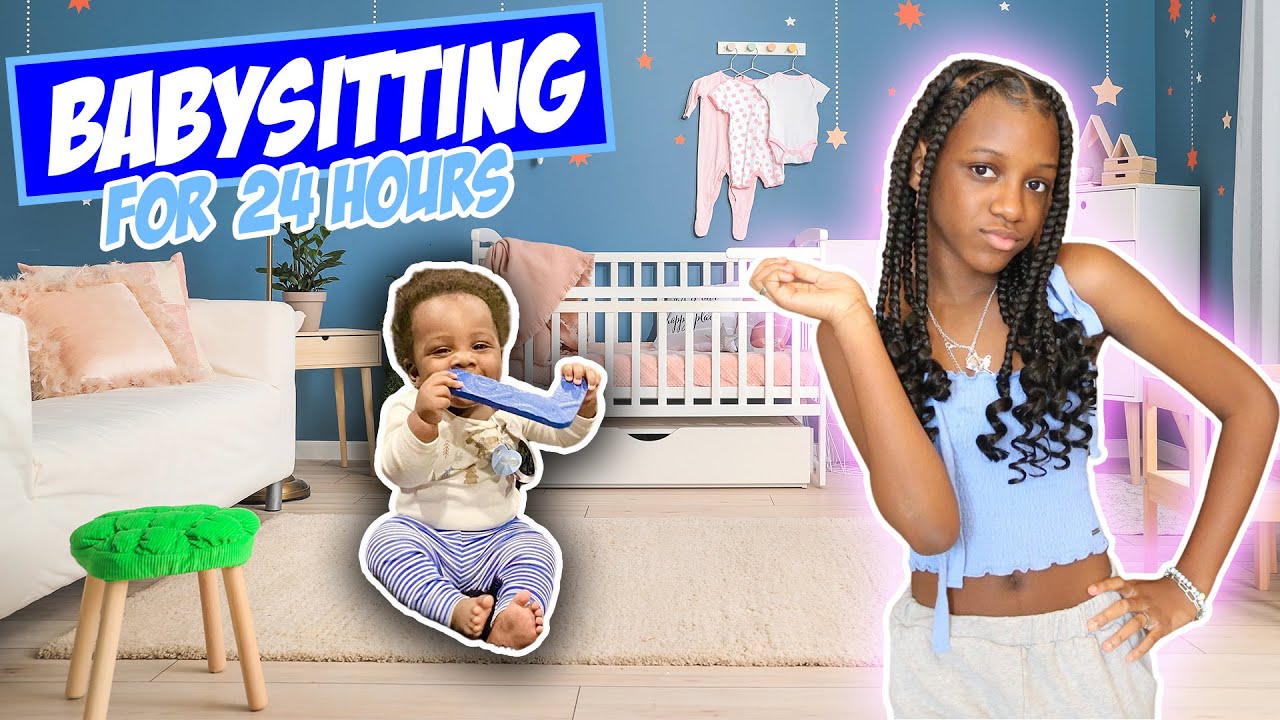 DAY IN THE LIFE OF YAYA VLOG!!! BABY SITTING BABY BRYSON FOR 24 HOURS