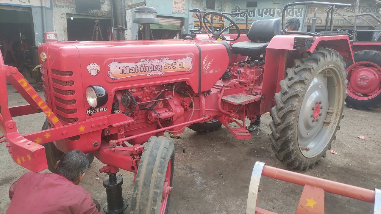 महिंद्रा ट्रैक्टर में डाले बड़े टायर पूरा वीडियो देखो लास्ट तक पीछे के दोनों टायर बदले डेल बड़े टायर
