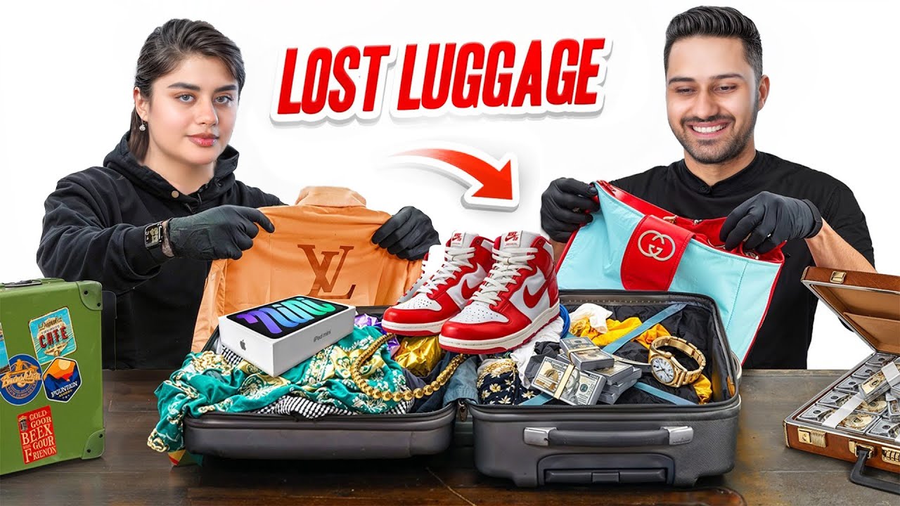 چمدون گمشده پسر هفده ساله کانادایی رو خریدیم!! توش گوشی بود🤯