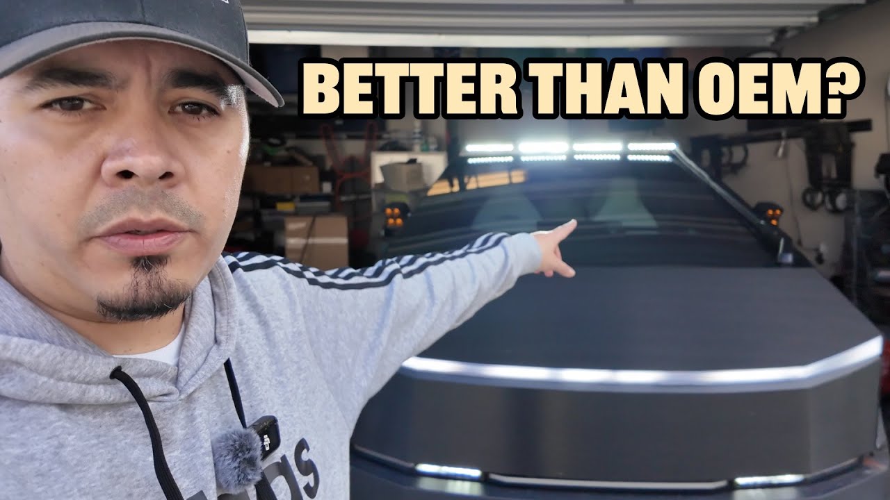 ЛУЧШАЯ световая панель Cybertruck? | Дешевле, чем Tesla