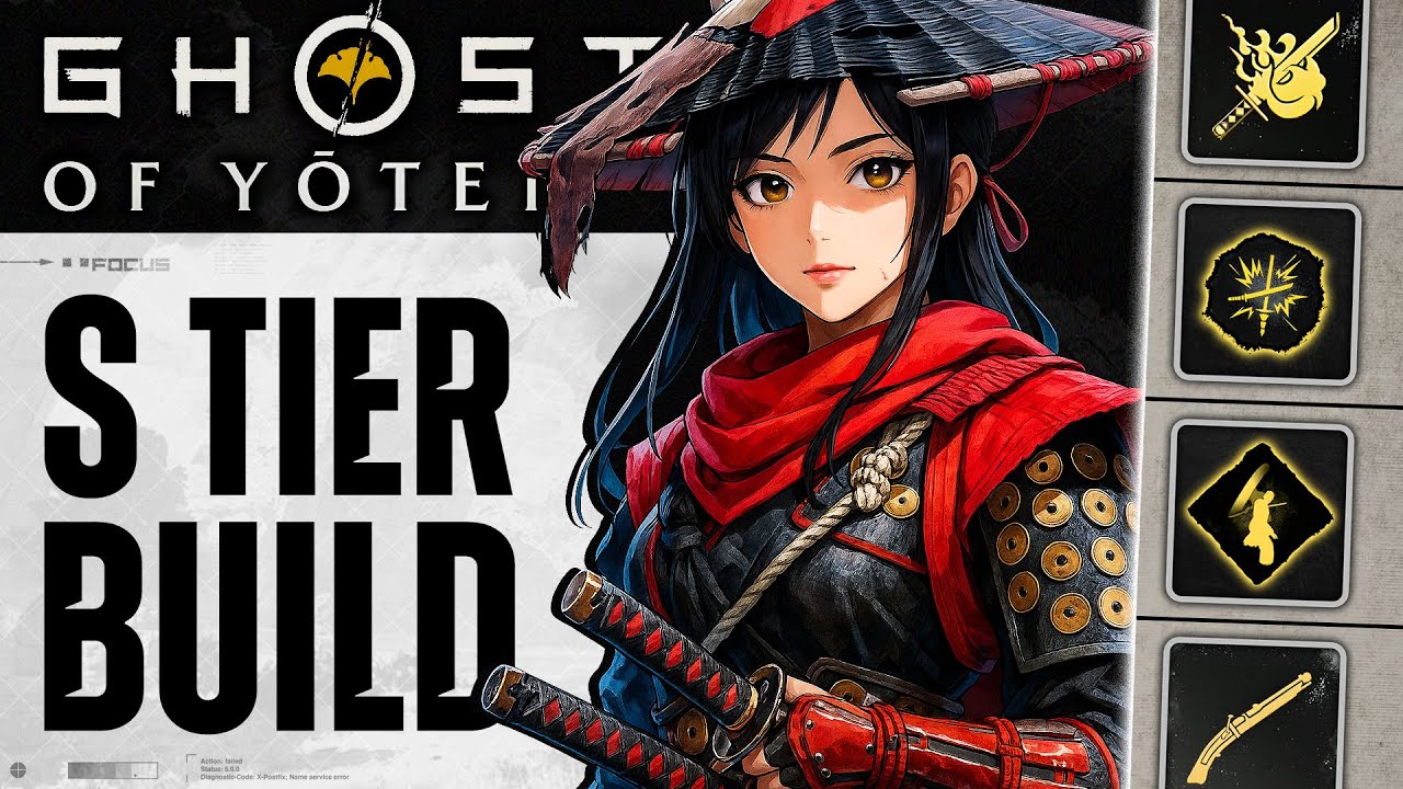 The Strongest Parry Counter Build in Ghost of Yotei! GOD TIER Bounty Samurai Build Guide 1.100 Ready