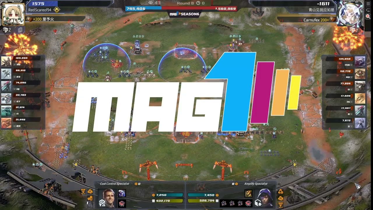 MAG1 Season 6 League, Private Ladder, Day 2 | [Round 1]