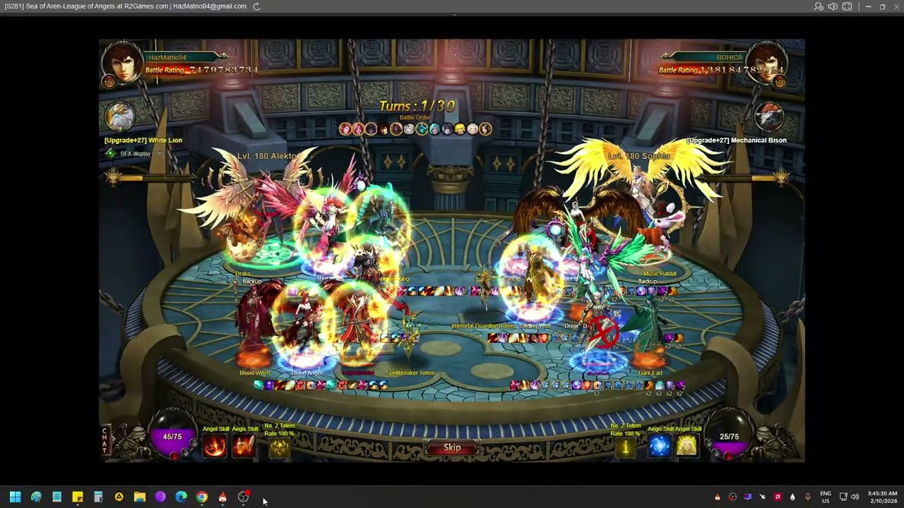 League Of Angels 2026  BR isn't everything Part 34 (7.5B vs 138B)