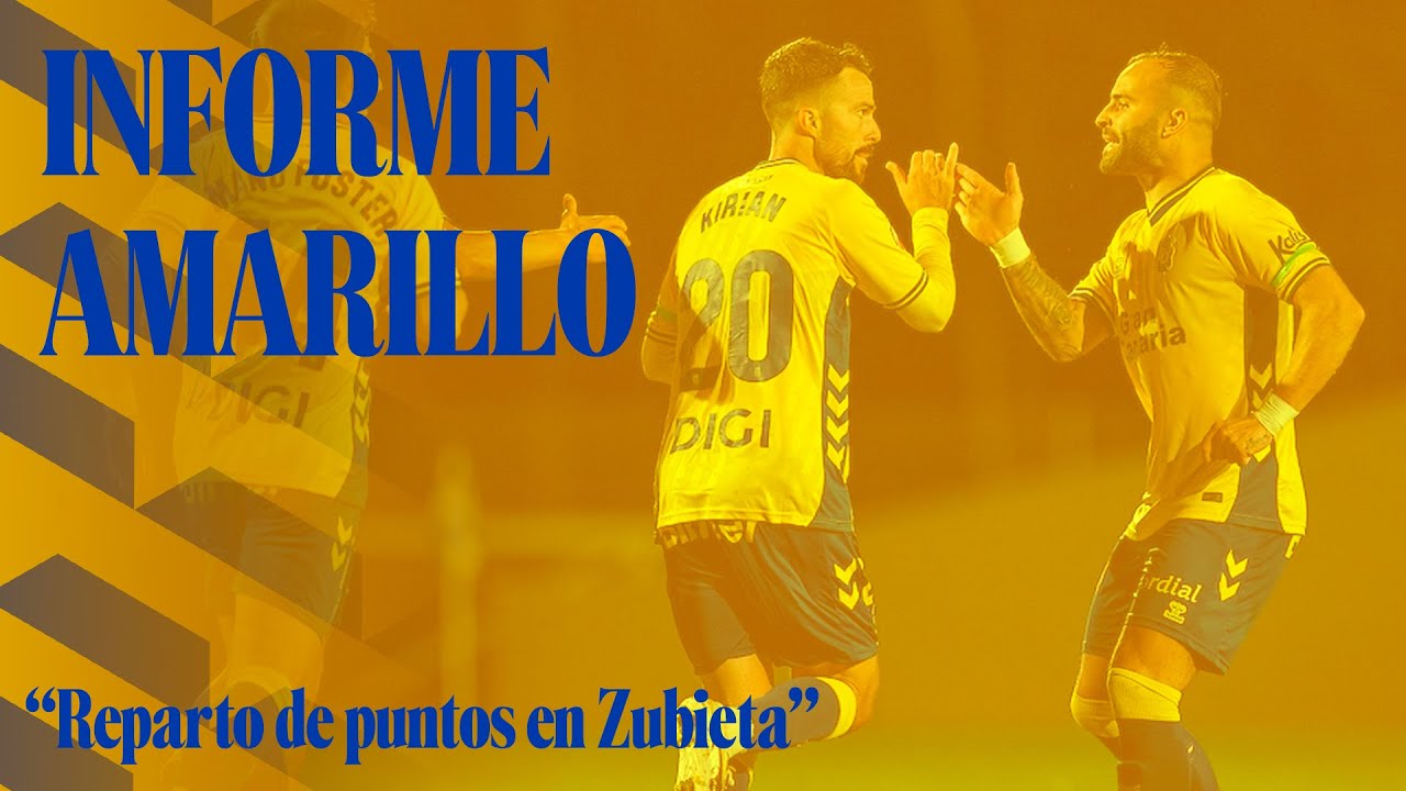 Reparto de puntos en Zubieta | UD Las Palmas