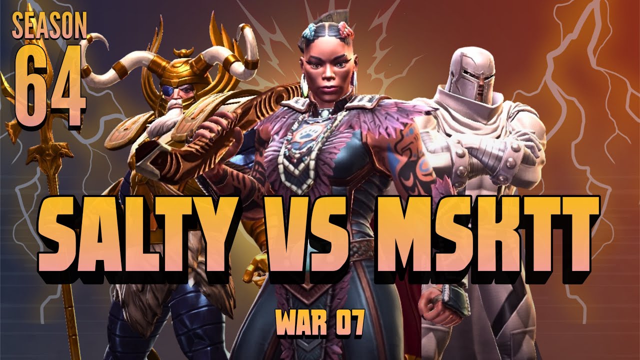 New R4, That’s All | Salty vs MSKTT | AW S64 W07 | Marvel Contest of Champions