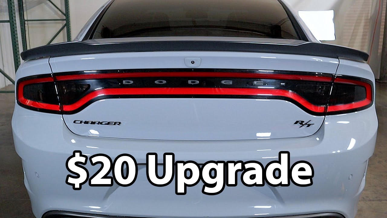 How To Black Out Your Dodge Charger 2015-2023 Tail Lights