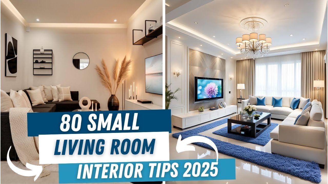 80 Small Living Room Design Ideas 2026 - Inspired Interior Tips
