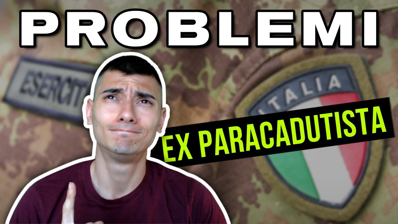 Ex PARACADUTISTA ti spiega i PROBLEMI dell'ESERCITO