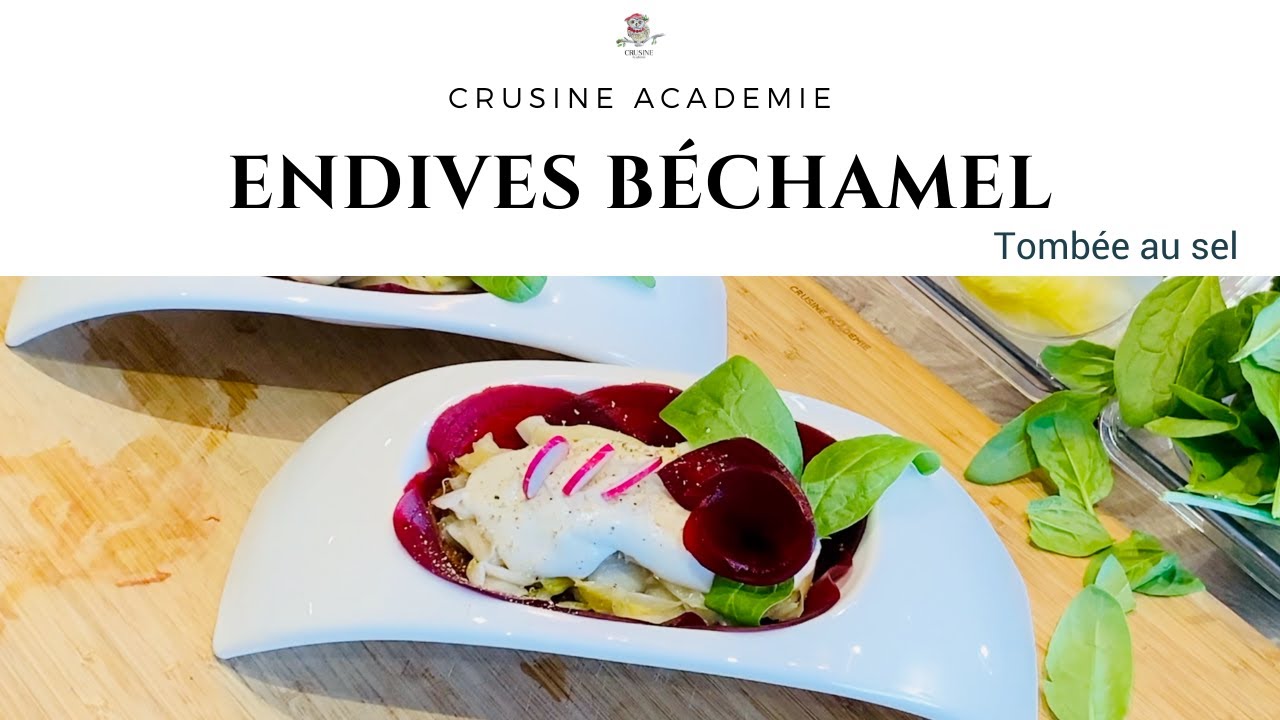 Endives à la béchamel : Un délice cru et raffiné