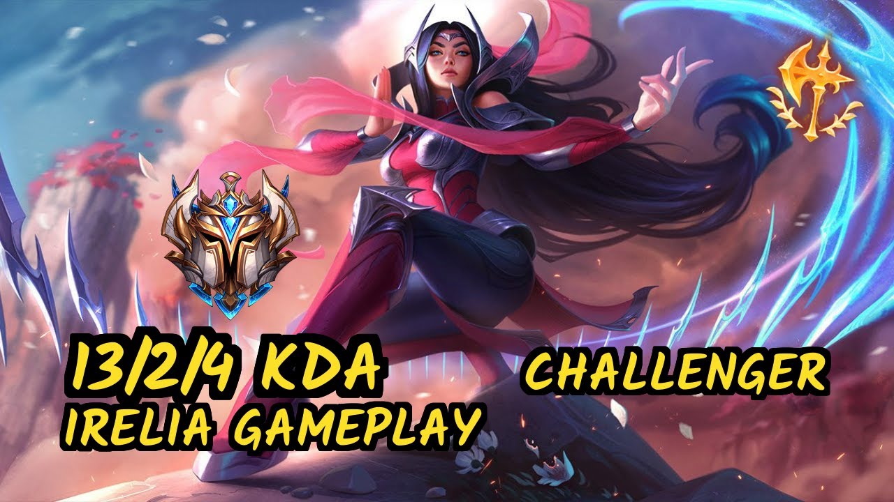 RYL Armut (IRELIA) vs TRYNDAMERE - 13/2/4 KDA TOP CHALLENGER GAMEPLAY - EUW