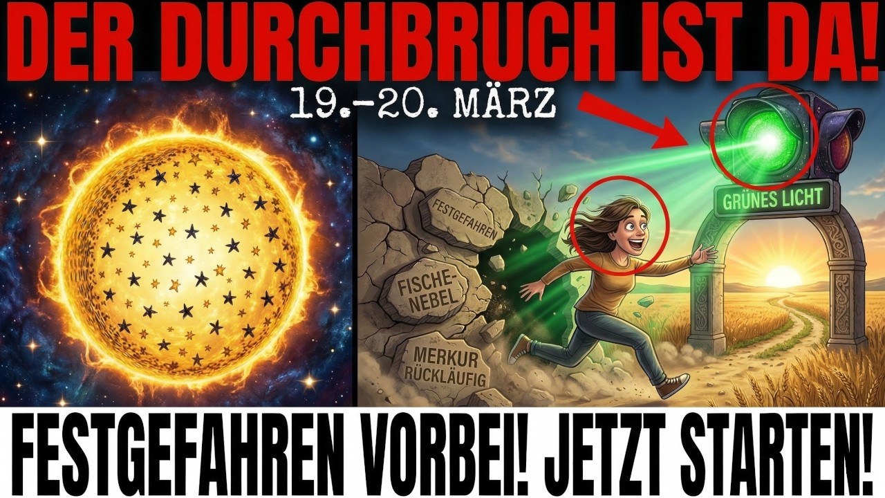 Widder-Mond ENTFACHT morgen deinen Neuanfang - 3 Zeichen bekommen endlich grünes Licht (19.3.)