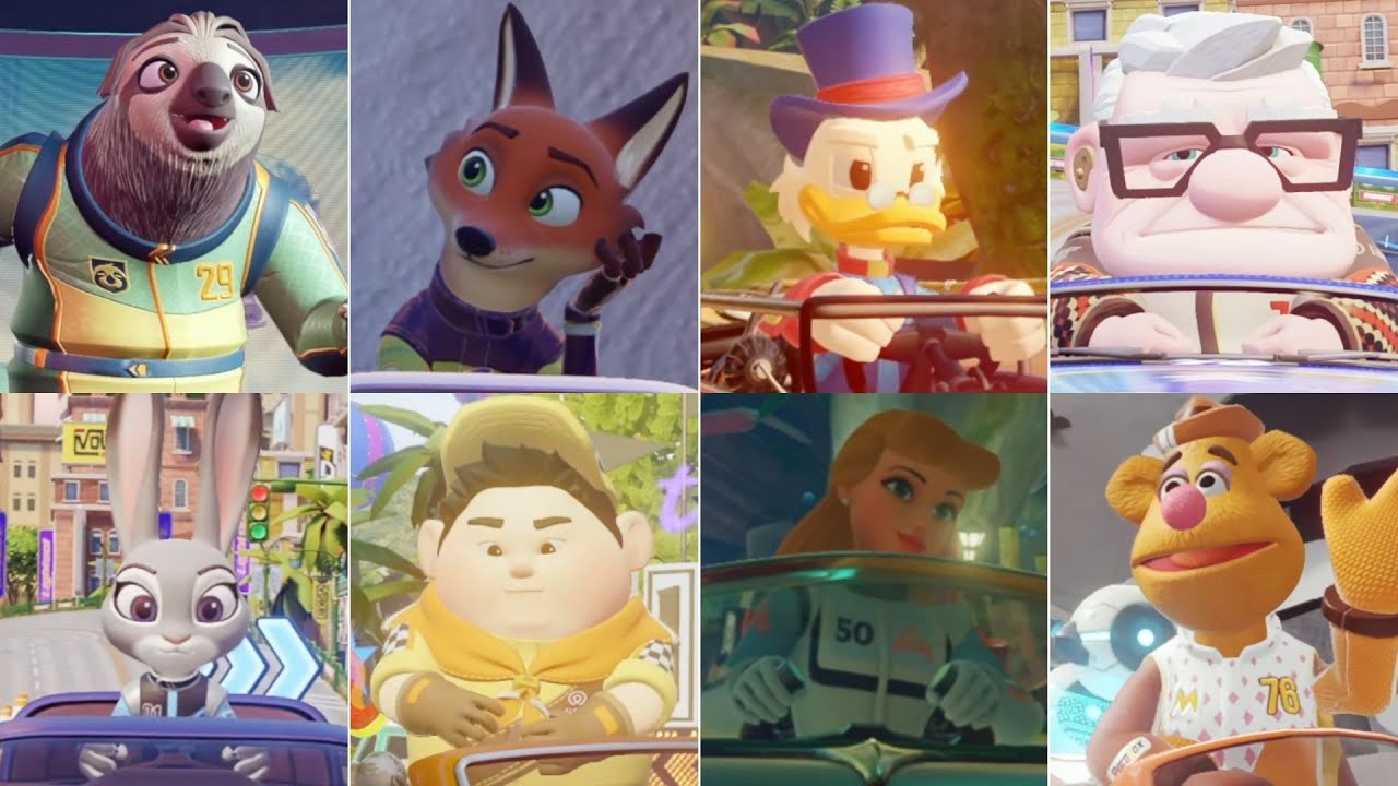 Disney Speedstorm (PC) // Season 17B (Chapter 1) Zootopia - Full 100% Walkthrough